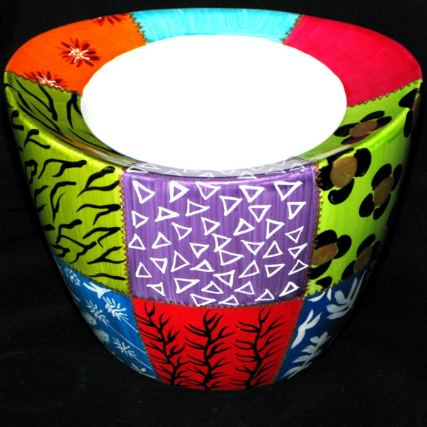 Cachepot Planter - Hand Painted Porcelain, gift boxed - CARRÉ