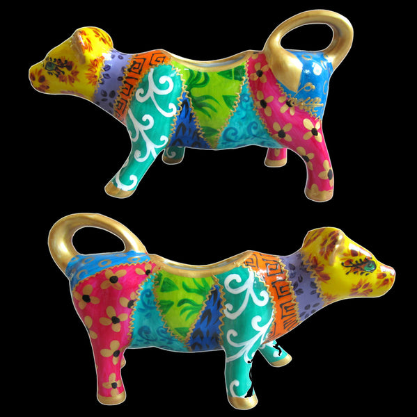 Cow Creamer Jug - Hand Painted Porcelain, gift boxed - PRINCESS