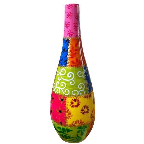 Oil Bottle with Pourer - Hand Painted Porcelain, gift boxed - TSAR