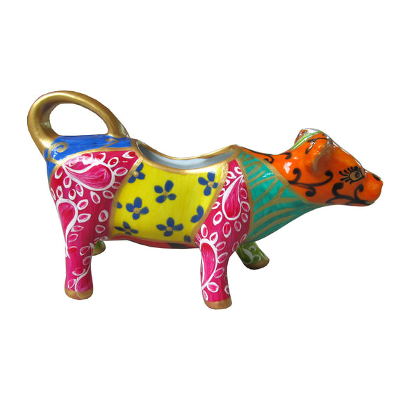 Cow Creamer Jug - Hand Painted Porcelain, gift boxed - MISS D