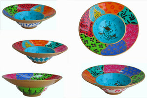 Limited Edition Bowl (25cm) -  Hand Painted Bone China, gift boxed - CARRÉ