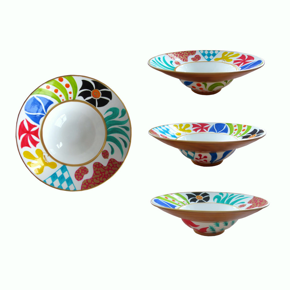 BRILLIANT - Hand Painted Bone China Bowl - Limited Edition