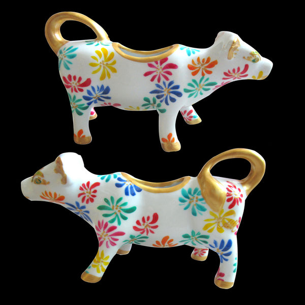 Cow Creamer Jug - Hand Painted Porcelain, gift boxed - FIREWORK