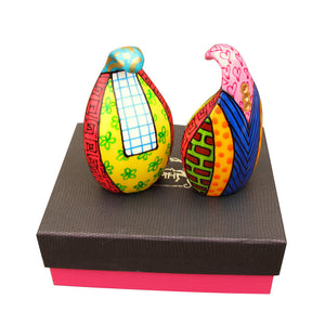 COMMOTION Salt and Pepper in hand painted bone china, gift boxed
