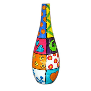 JAZZ Hand Painted Olive Oil Bottle, gift boxed