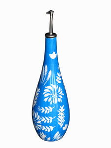 BLUFLO Painted Olive Oil or Vinegar Bottle with Pourer