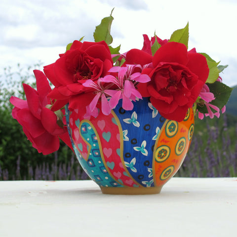 Bowl (13.5cm) - Decorative Hand Painted Bone China, gift boxed - ELYSIUM